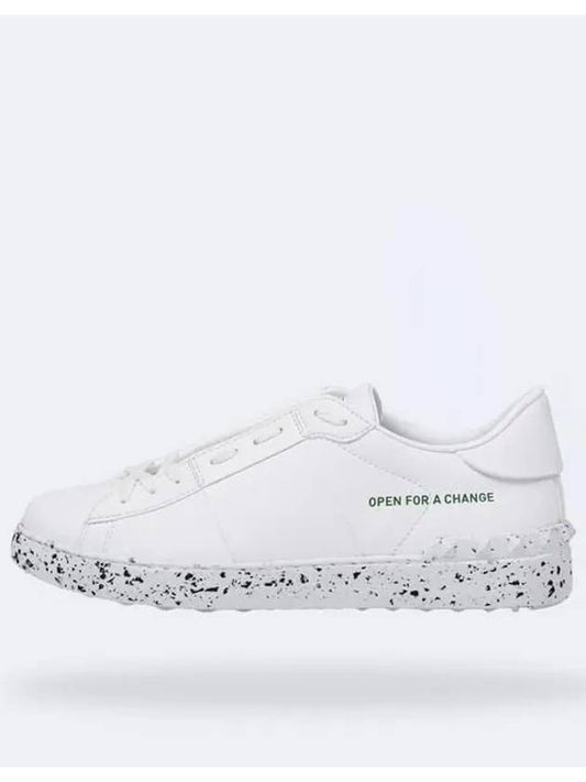 Open for a Change low-top sneakers white - VALENTINO - BALAAN 2