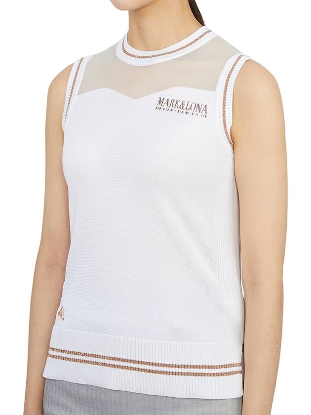 Women's CD6 IVCV Vest White - MARK & LONA - BALAAN 3