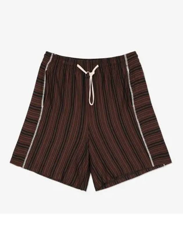 Overlook Elastic Shorts Black Brown - SUNNEI - BALAAN 2