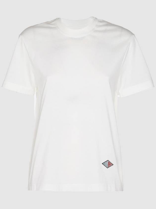 Cotton Short Sleeve T-Shirt White - BOTTEGA VENETA - BALAAN 3