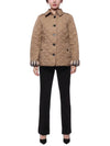 Diamond Quilted Jacket Archive Beige - BURBERRY - BALAAN 4