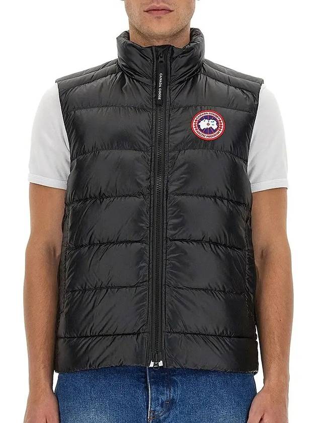 Crofton Logo Patch Padding Vest Black - CANADA GOOSE - BALAAN 3