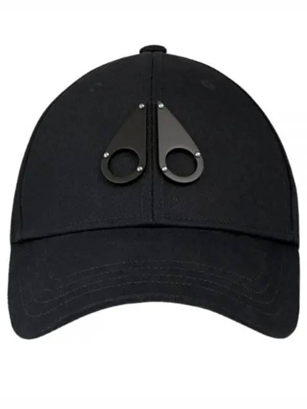 Metal Logo Icon Ball Cap Black - MOOSE KNUCKLES - BALAAN 2