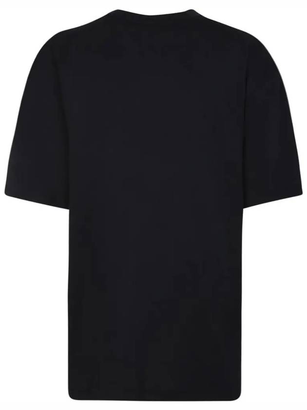 Burger Print Logo Short Sleeve T-Shirt Black - ACNE STUDIOS - BALAAN 4