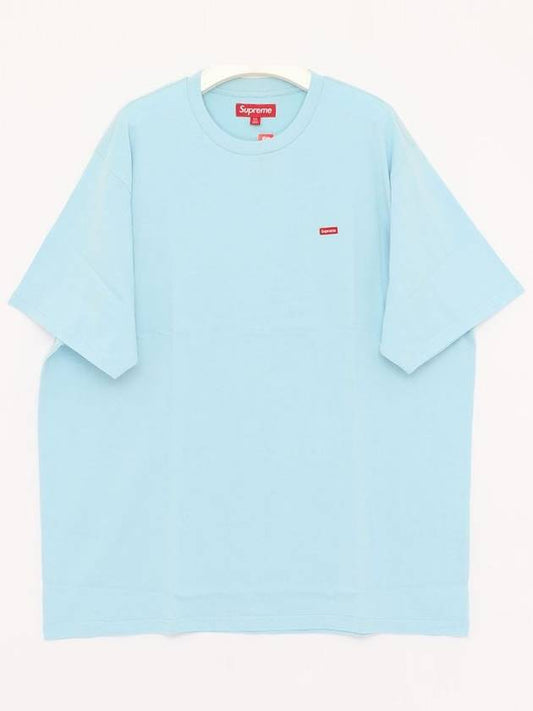 SS24KN18 LT BLUE box logo t shirt - SUPREME - BALAAN 1