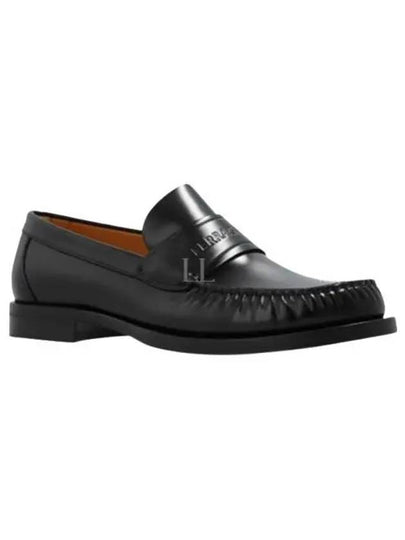 Signature Logo Loafers Black - SALVATORE FERRAGAMO - BALAAN 2