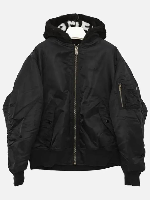 FW22J80 BLACK Pooper Reversible Jacket - SUPREME - BALAAN 2