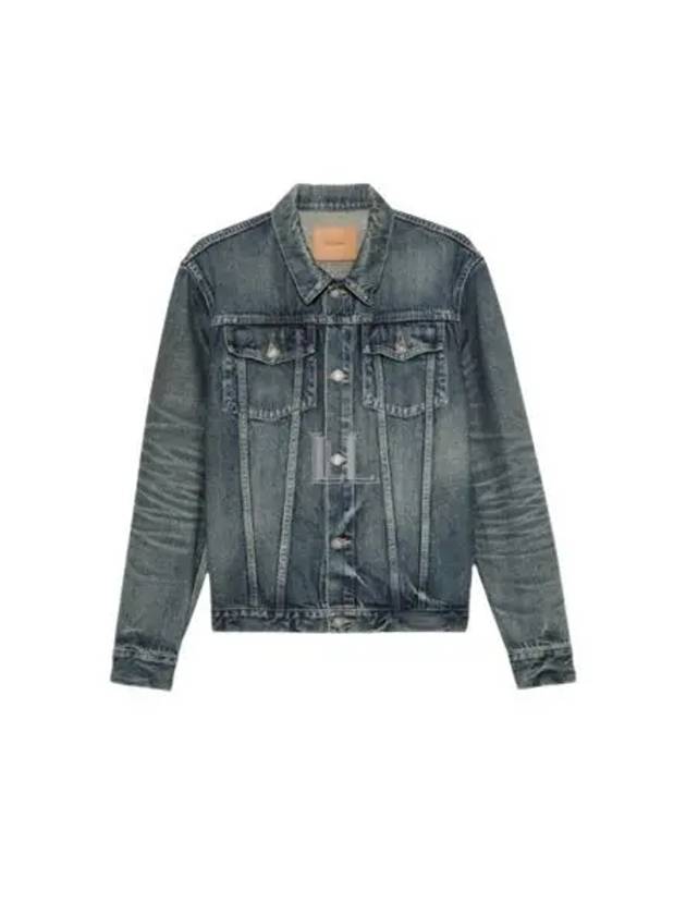 Pocket Denim Jacket Blue - SAINT LAURENT - BALAAN 2