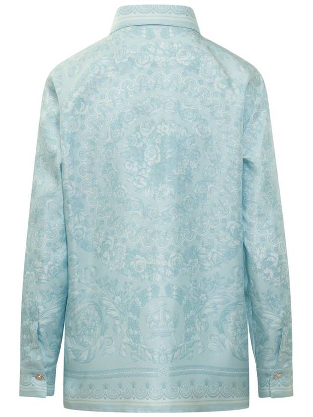 Shirt 10013601A101415U940 PALE BLUE - VERSACE - BALAAN 4