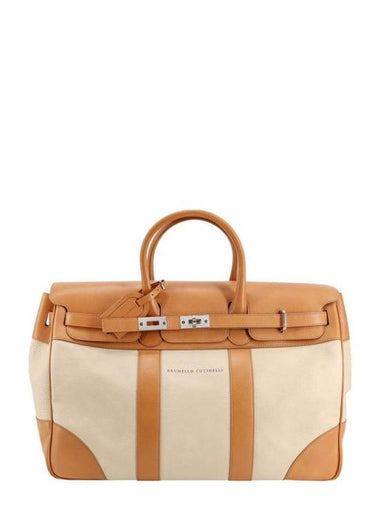 Duffel Bag MBIVU071 CIL01 Beige - BRUNELLO CUCINELLI - BALAAN 1