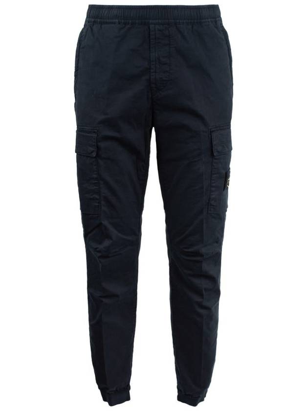 Banding Waist Tapered Cargo Straight Pants Navy - STONE ISLAND - BALAAN 2