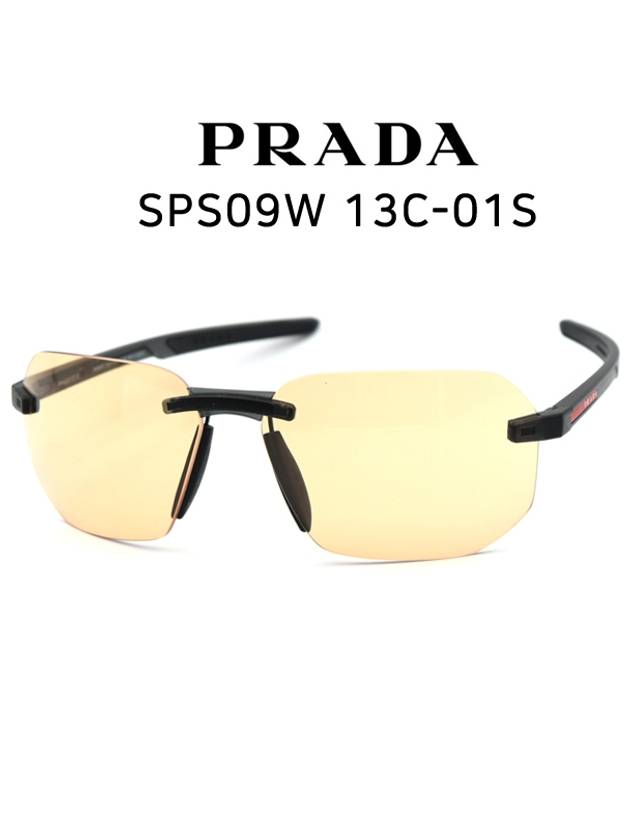 Eyewear Rimless Sunglasses Black Light Brown - PRADA - BALAAN 2