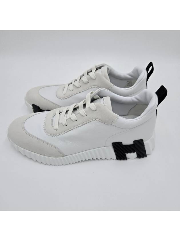 Bouncing Low Top Sneakers White - HERMES - BALAAN 6