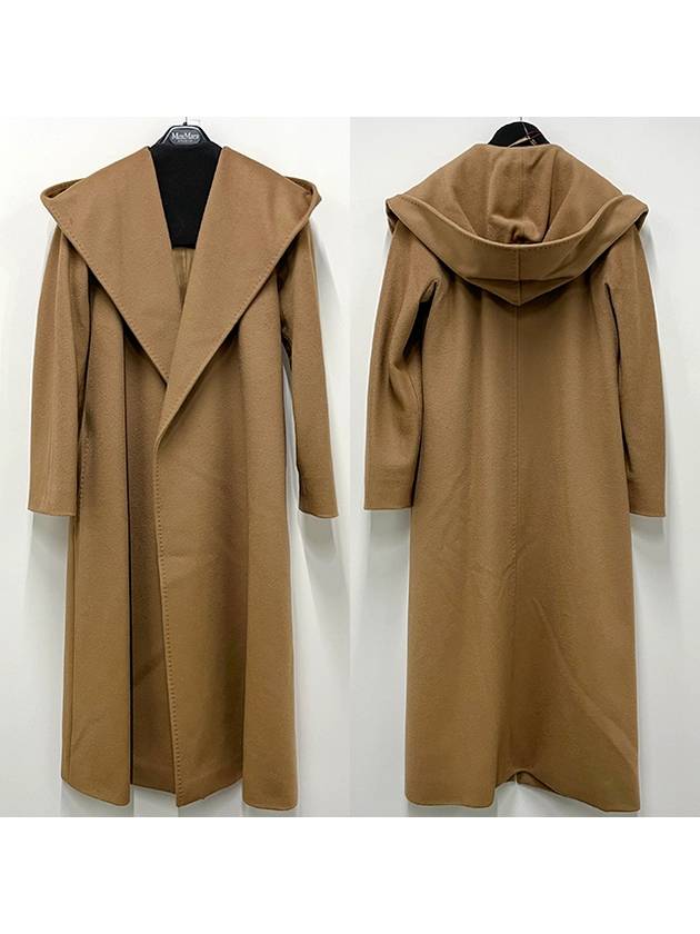 Bdanton Belted Wool Single Coat Camel - MAX MARA - BALAAN 3