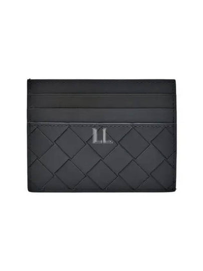 Intrecciato Leather Card Wallet Thunder - BOTTEGA VENETA - BALAAN 2