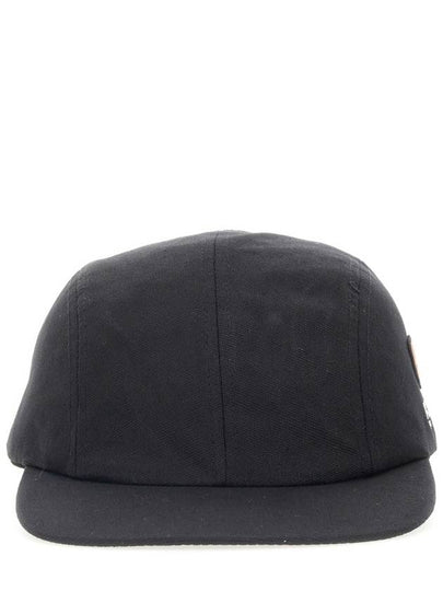 Boke Flower Embroidered Logo Baseball Hat Black - KENZO - BALAAN 2