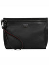 City Pouch Leather Clutch Bag Black - CHRISTIAN LOUBOUTIN - BALAAN 2