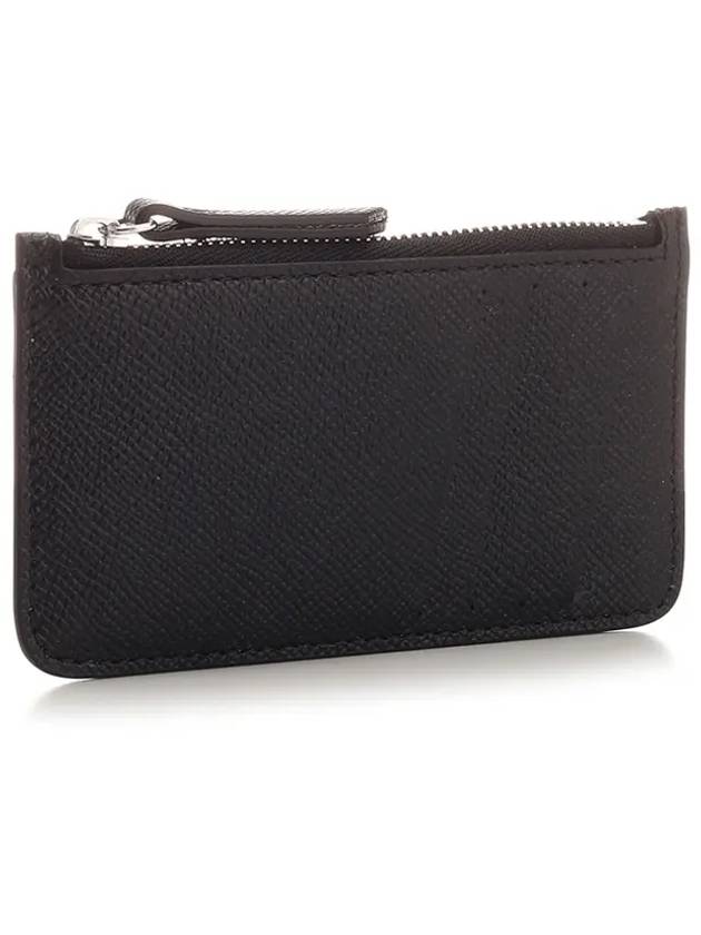 Stitch Zipper Card Wallet Black - MAISON MARGIELA - BALAAN 4