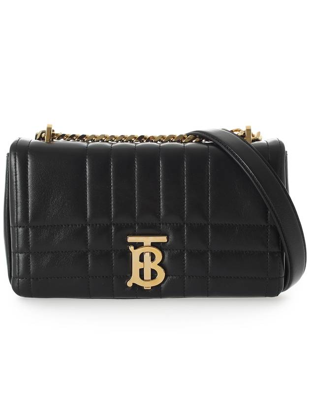 Lola Quilted Lambskin Small Shoulder Bag Black - BURBERRY - BALAAN 2