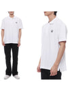 Piquet Polo Shirt White - MAISON KITSUNE - BALAAN 2