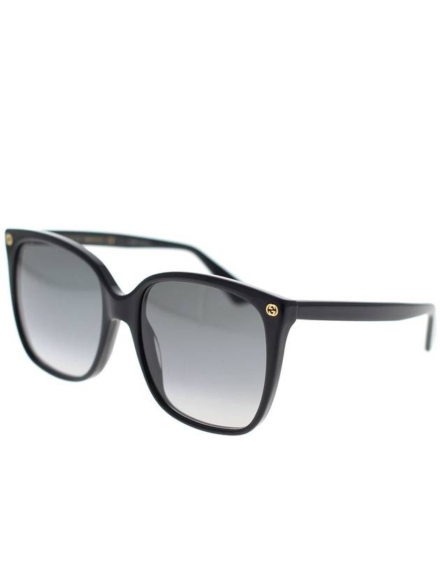 Eyewear Logo Big Square Sunglasses Black - GUCCI - BALAAN 3