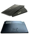 Meisterstuck Leather Card Wallet Black - MONTBLANC - BALAAN 4