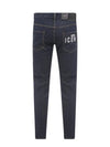 Icon Logo Cool Guy Skinny Jeans Navy Blue - DSQUARED2 - BALAAN 5