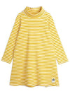 Kids Striped Half Turtleneck One Piece 2215010 223 - MINI RODINI - BALAAN 2