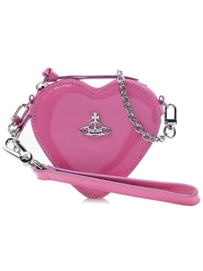 Shiny Patent Leather Cross Bag Pink - VIVIENNE WESTWOOD - BALAAN 2