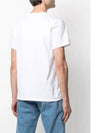 Grey Fox Head Patch Classic Short Sleeve T-Shirt White - MAISON KITSUNE - BALAAN 4