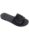 Mon Slippers Black - MONCLER - BALAAN 4