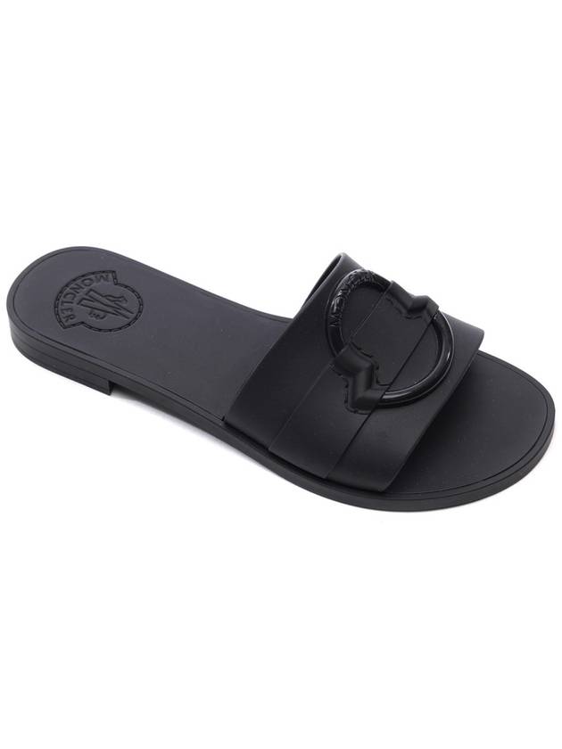 Mon Slippers Black - MONCLER - BALAAN 4