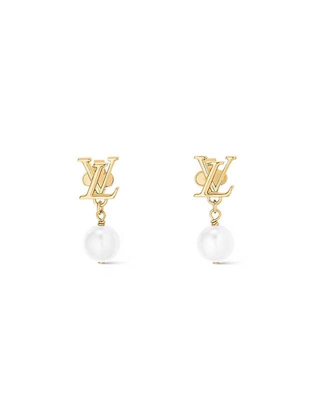 LV Iconic Louisa Earrings Gold - LOUIS VUITTON - BALAAN 2