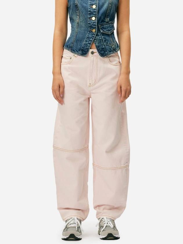 Wide denim pants J1583 - GANNI - BALAAN 2