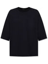bag logo patch cotton jersey short sleeve t-shirt black - FEAR OF GOD - BALAAN 1