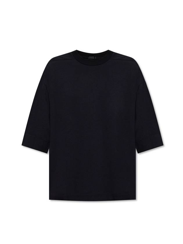 bag logo patch cotton jersey short sleeve t-shirt black - FEAR OF GOD - BALAAN 1