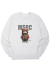 Bay Bear Warm Red Sweatshirt Melange Gray - MONSTER REPUBLIC - BALAAN 2