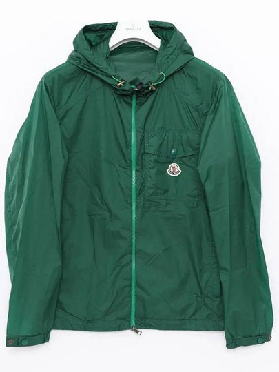 Men's Samakar Zip Up Hoodie Green - MONCLER - BALAAN 2