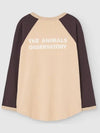 Kids Beige Anteater T shirt F24020 305GC - THE ANIMALS OBSERVATORY - BALAAN 4