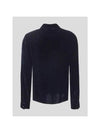 Women's Velvet Shirt Navy - TOM FORD - BALAAN 3