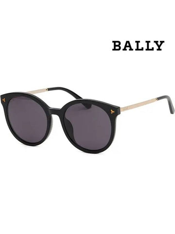 Sunglasses BY0046K 01A round horn rim overfit - BALLY - BALAAN 1