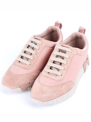 Bouncing suede sneakers pink 36 5 235 - HERMES - BALAAN 1