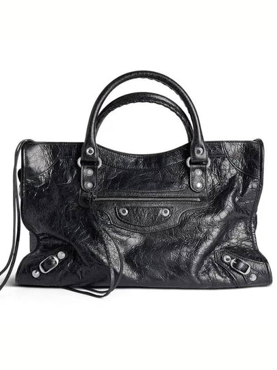 Le City Medium Bag Black - BALENCIAGA - BALAAN 2