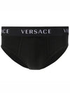 Cotton Logo Briefs By Pack White Black - VERSACE - BALAAN 8