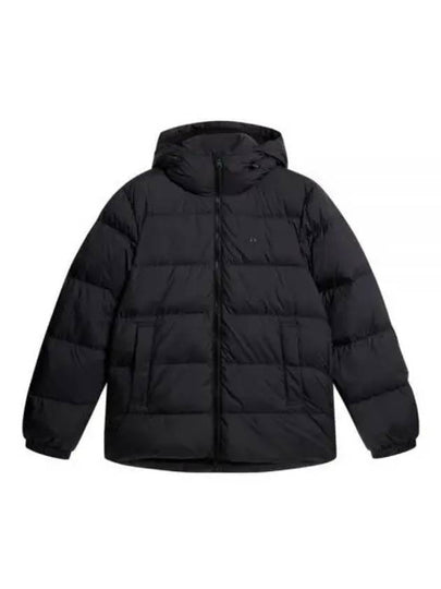 Barrel Hooded Down Padding Black - J.LINDEBERG - BALAAN 2