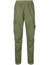 Men's Tella Paracadute Regular Fit Cargo Pants Khaki - STONE ISLAND - BALAAN 3