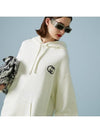 Cotton Jersey Hoodie White - GUCCI - BALAAN 3