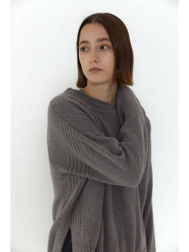 Purity Pullover Knit Top Gray - KILHOUETTE - BALAAN 1