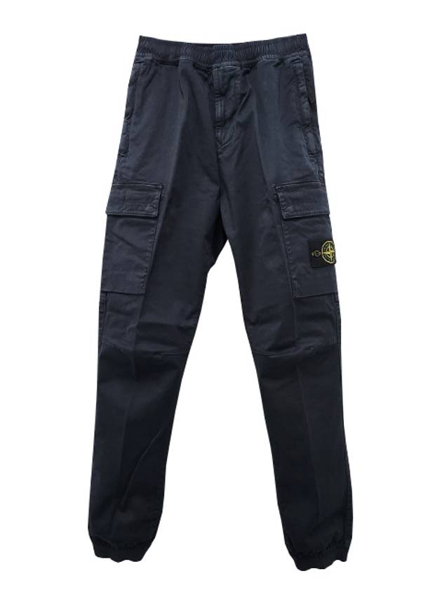 Wappen Patch Cargo Track Pants Navy - STONE ISLAND - BALAAN 3