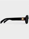 Eyewear Triomphe Acetate Sunglasses Black - CELINE - BALAAN 4